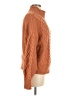 Unbranded 100% Acrylic Orange Brown Turtleneck Sweater Size M - photo 4
