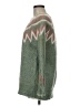 Molly Bracken Chevron-herringbone Green Pullover Sweater Size M - photo 5