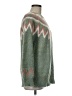 Molly Bracken Chevron-herringbone Green Pullover Sweater Size M - photo 4
