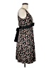 A Common Thread Floral Black Cocktail Dress Size M - photo 4