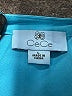 CeCe 100% Polyester Blue Sleeveless Blouse Size L - photo 7