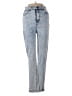 Assorted Brands Hearts Blue Jeans Size 28 waist - photo 1