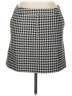 Boston Proper Houndstooth Gray Casual Skirt Size 14 - photo 1