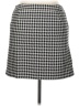 Boston Proper Houndstooth Gray Casual Skirt Size 14 - photo 2