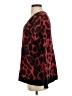 Apt. 9 Animal Print Red Pullover Sweater Size S - photo 5