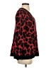 Apt. 9 Animal Print Red Pullover Sweater Size S - photo 4