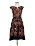 Yoana Baraschi 100% Polyester Paisley Black Cocktail Dress Size 0 - photo 1