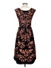 Yoana Baraschi 100% Polyester Paisley Black Cocktail Dress Size 0 - photo 2