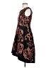 Yoana Baraschi 100% Polyester Paisley Black Cocktail Dress Size 0 - photo 5