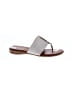 Andre Assous Silver Ivory Sandals Size 7 - photo 1
