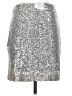 Fifteen Twenty Metallic Silver Formal Skirt Size S - photo 2