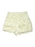 Zara 100% Polyamide Gold Shorts Size S - photo 2
