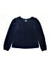 Max Studio Blue Long Sleeve Blouse Size 7 - photo 2