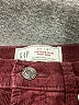 Gap Burgundy Jeans Size 27 waist - photo 7