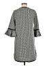 Max Studio Houndstooth Gray Casual Dress Size M - photo 2