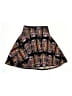 Lularoe Graphic Black Skirt Size 6 - photo 1