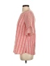 Pure & Good 100% Polyester Pink 3/4 Sleeve Blouse Size S - photo 5