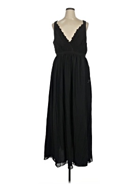 chinese dress ladies FOR LOVE & LEMONS Danielle Maxi Lace Dress in Black – Lusso Di Luna Boutique main image 0
