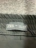 Zara Solid Black Cargo Pants Size L - photo 7