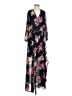 Just Fab 100% Polyester Floral Blue Cocktail Dress Size XS - photo 1