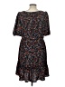 BCBGeneration 100% Polyester Floral Black Casual Dress Size 10 - photo 2