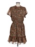 CeCe 100% Polyester Paisley Brown Casual Dress Size M - photo 1