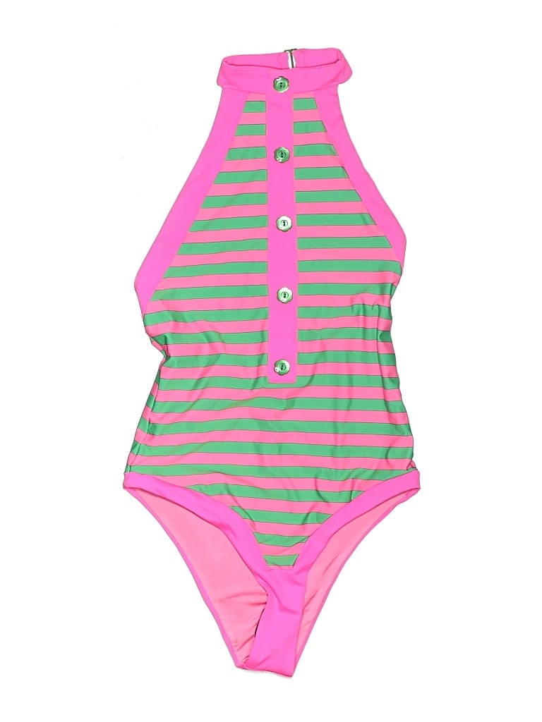 Pre-owned Beach Riot One Piece Swimsuit In Pink