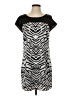 Express Animal Print Black Casual Dress Size S - photo 1