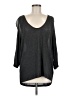 Splendid Gray 3/4 Sleeve Top Size M - photo 1