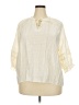 Assorted Brands Ivory 3/4 Sleeve Blouse Size XXL - photo 1