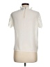 Who What Wear 100% Polyester Ivory Short Sleeve Blouse Size M - photo 2