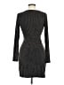 Row A Metallic Gray Cocktail Dress Size M - photo 2