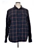 Old Navy Plaid Blue Long Sleeve Button-Down Shirt Size XL - photo 1