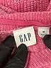 Gap 100% Cotton Solid Pink Pullover Sweater Size M - photo 7