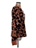L Love Animal Print Brown Pullover Sweater Size M - photo 4
