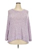 Talbots 100% Cotton Purple Pullover Sweater Size 3X (petite) - photo 1