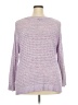 Talbots 100% Cotton Purple Pullover Sweater Size 3X (petite) - photo 2
