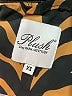 Plush 100% Polyester Animal Print Orange Long Sleeve Blouse Size XS - photo 7