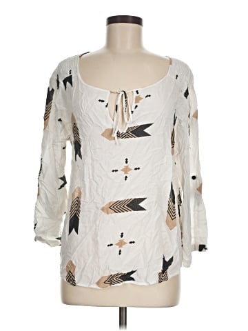 5/48 3/4 Sleeve Blouse (view 1)