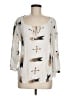 5/48 Ivory 3/4 Sleeve Blouse Size M - photo 1