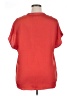 M Magaschoni 100% Polyester Red Short Sleeve Blouse Size XL - photo 2