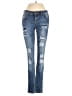 Harmony + Havoc Hearts Blue Jeans Size 1 - photo 1