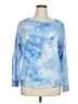 Splendid Tie-dye Blue Pullover Sweater Size XL - photo 1
