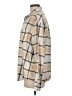 H&M Plaid Tan Long Sleeve Button-Down Shirt Size M - photo 5