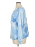 Splendid Tie-dye Blue Pullover Sweater Size XL - photo 5