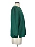 J.Crew 100% Polyester Green 3/4 Sleeve Blouse Size XS - photo 4