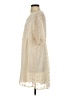 Unbranded 100% Polyester Ivory Tan Casual Dress Size S - photo 5