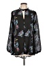 Unbranded Black 3/4 Sleeve Blouse Size L - photo 1