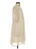 Unbranded 100% Polyester Ivory Tan Casual Dress Size S - photo 4