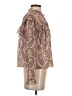 Wilfred 100% Polyester Paisley Brown Long Sleeve Blouse Size XS - photo 4